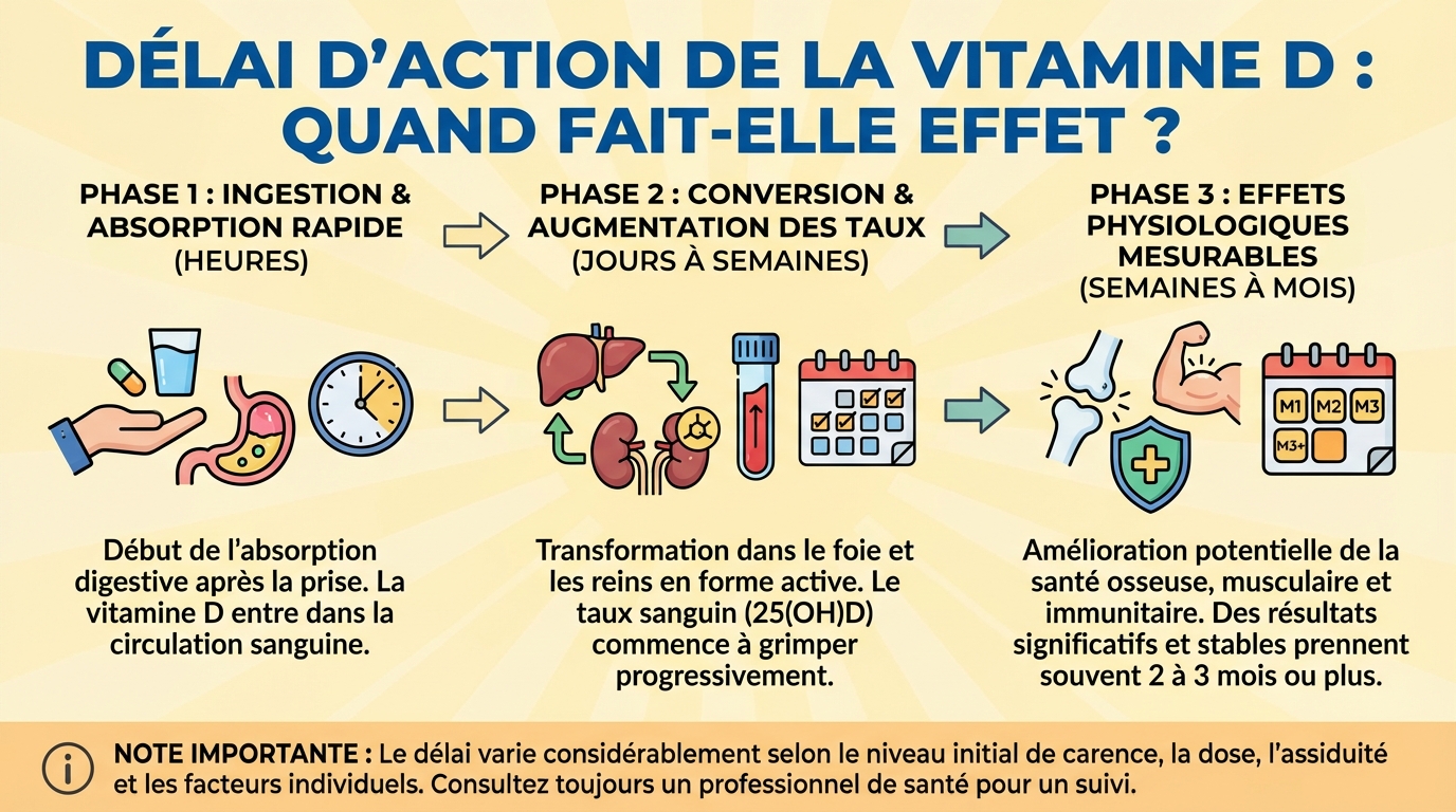 Au bout de combien de temps les vitamines d font effet ? 1 Facteurs influençant l’absorption