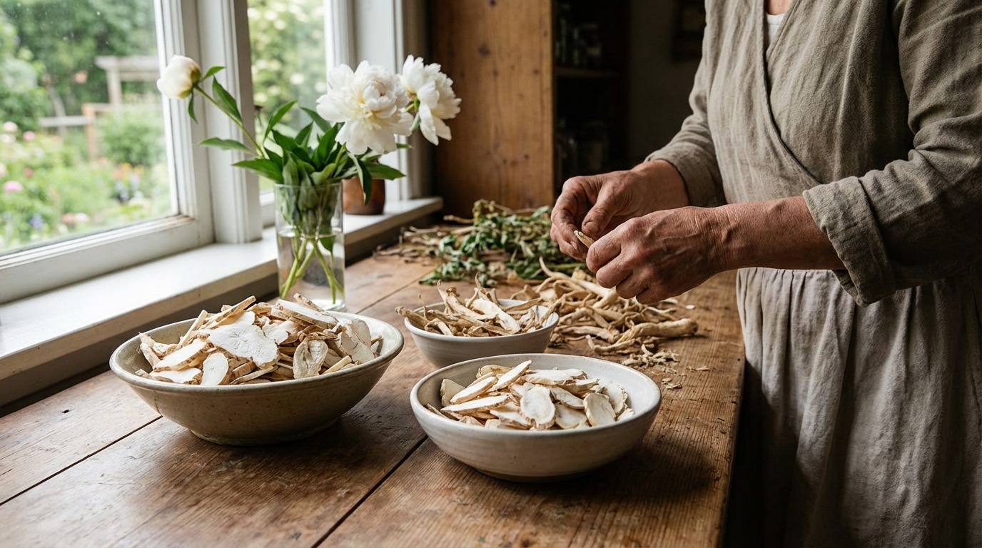 Bai shao yao : tout savoir sur la racine de pivoine blanche