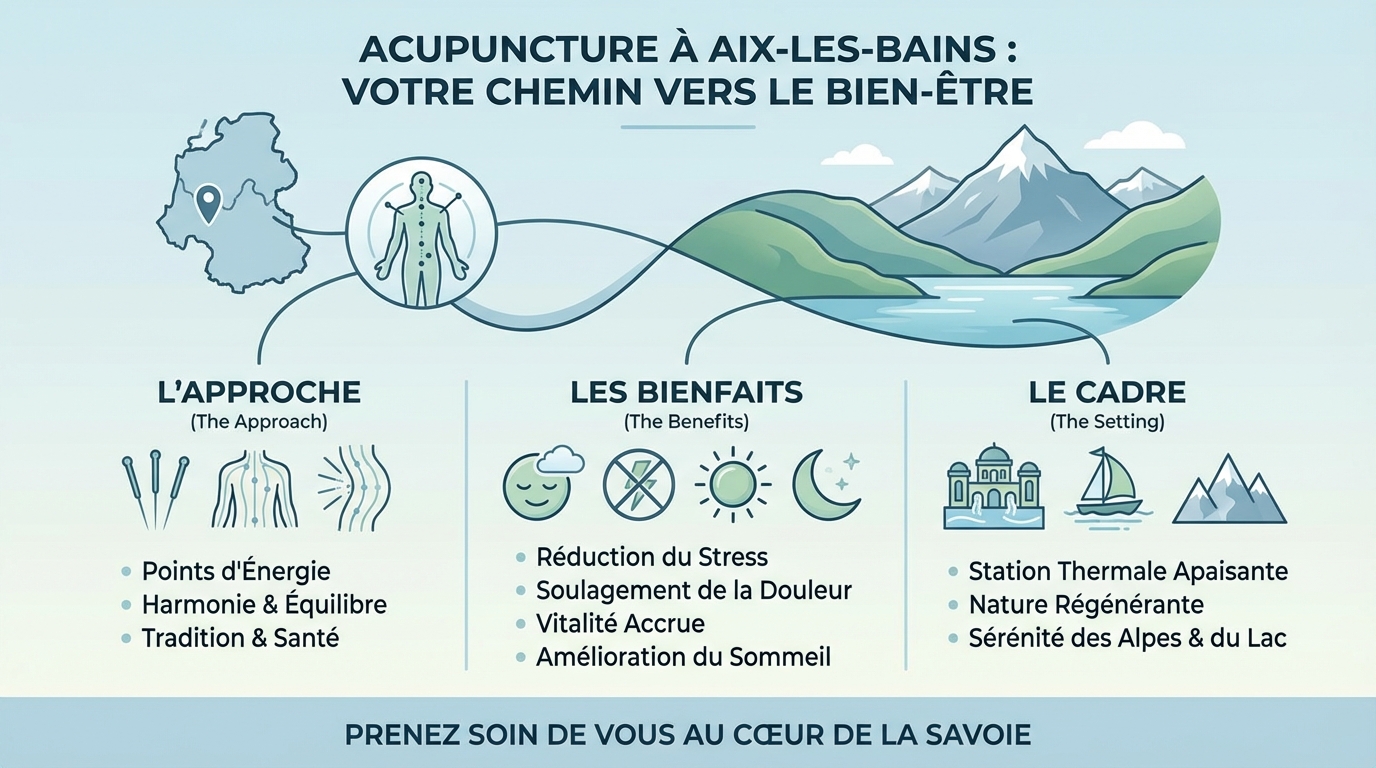 Les bienfaits de l'acupuncture