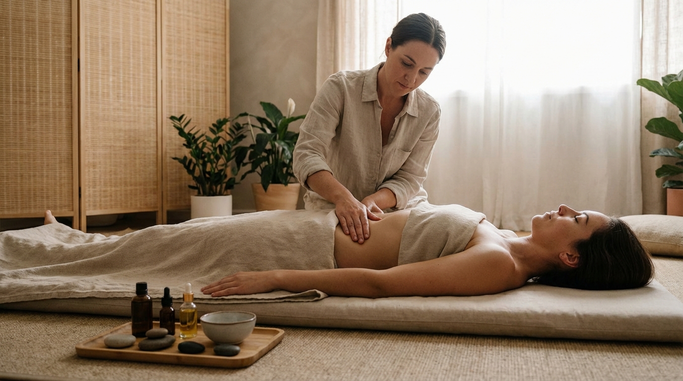 Découvrez le chi nei tsang : massage bien-être du ventre