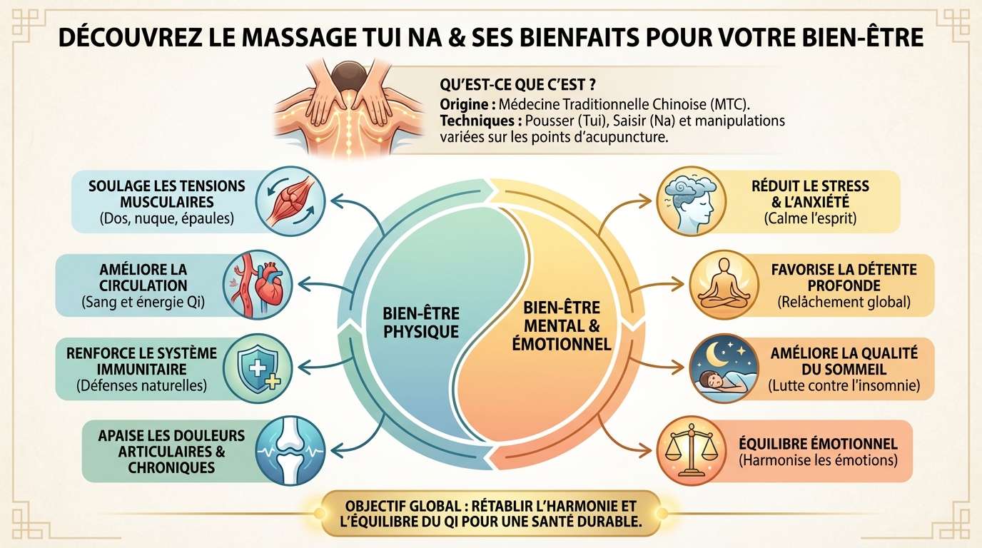 Découvrez le massage tui na et ses bienfaits pour votre bien-être 1 Techniques et méthodes du massage Tui Na