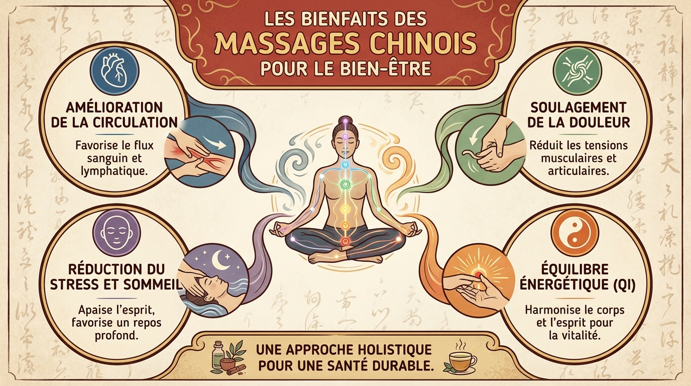 Les bienfaits des massages chinois