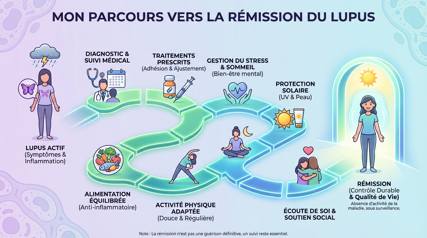 J'ai guéri du lupus : mon parcours vers la rémission 1 Les traitements qui m'ont aidé