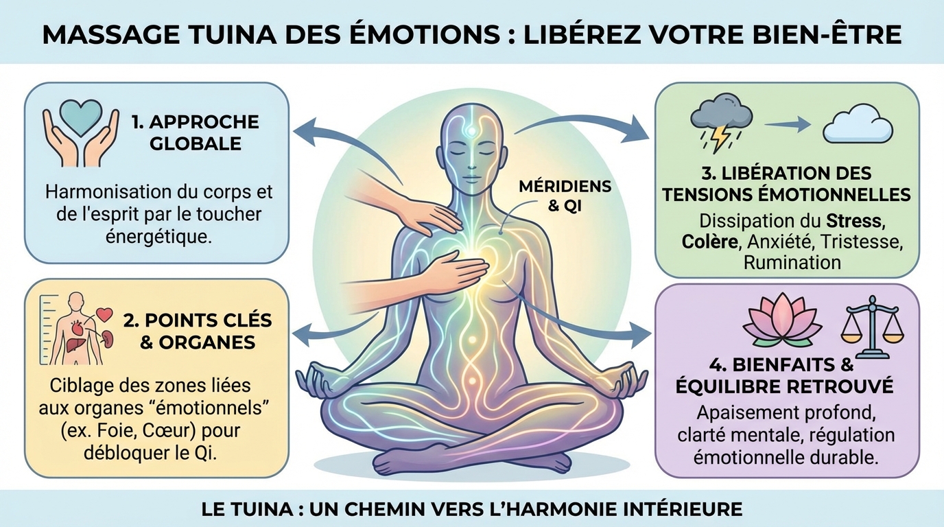 Massage tuina des émotions : libérez votre bien-être 1 Techniques utilisées dans le massage tuina