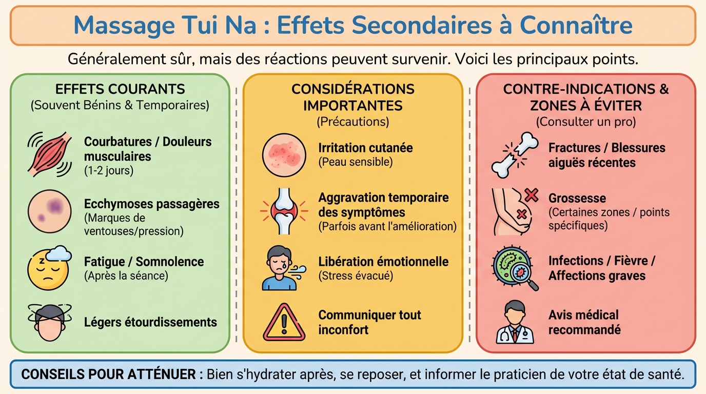 Les effets secondaires du massage tuina