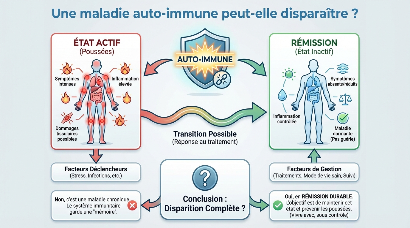 Facteurs influençant la rémission