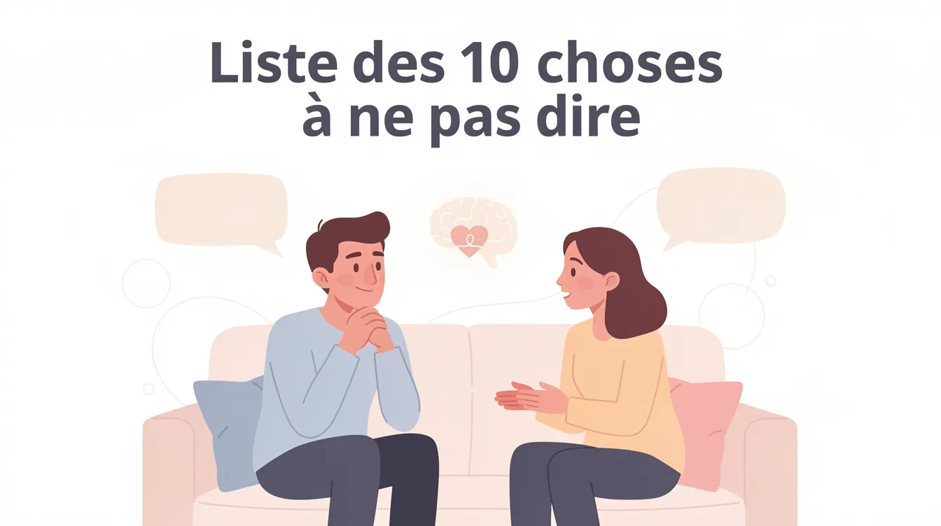 10 choses à ne pas dire à un bipolaire : guide pratique 1 Liste des 10 choses à ne pas dire