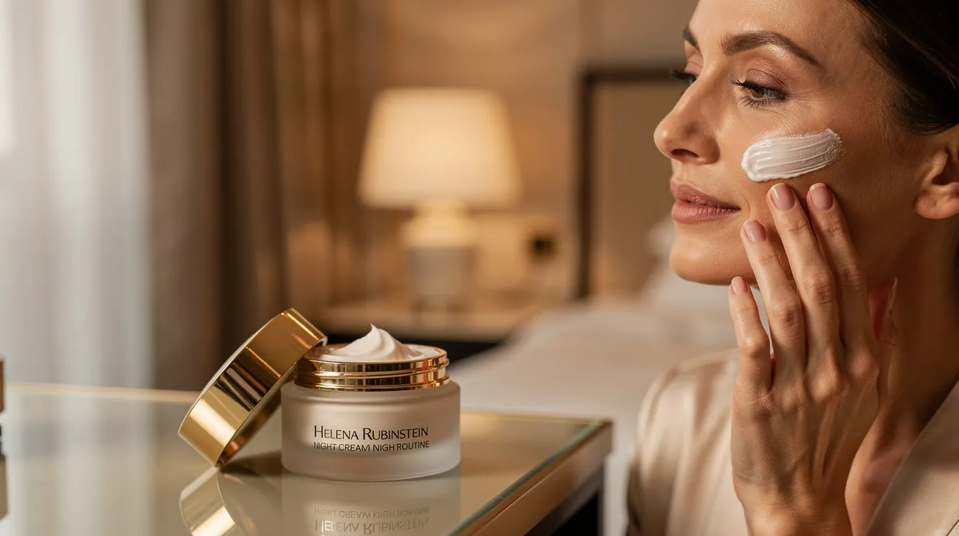 Découvrez la crème de nuit helena rubinstein pour un éclat renouvelé