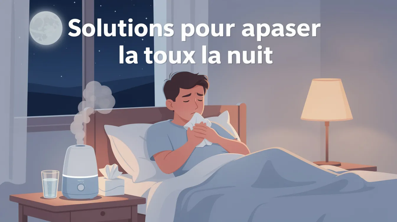 Impossible de dormir tellement je tousse : solutions efficaces 1 Solutions pour apaiser la toux la nuit
