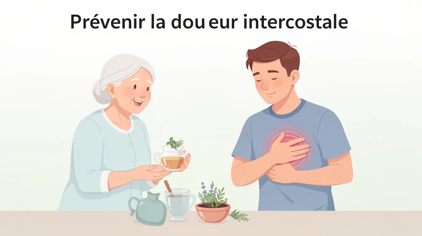 Prévenir la douleur intercostale