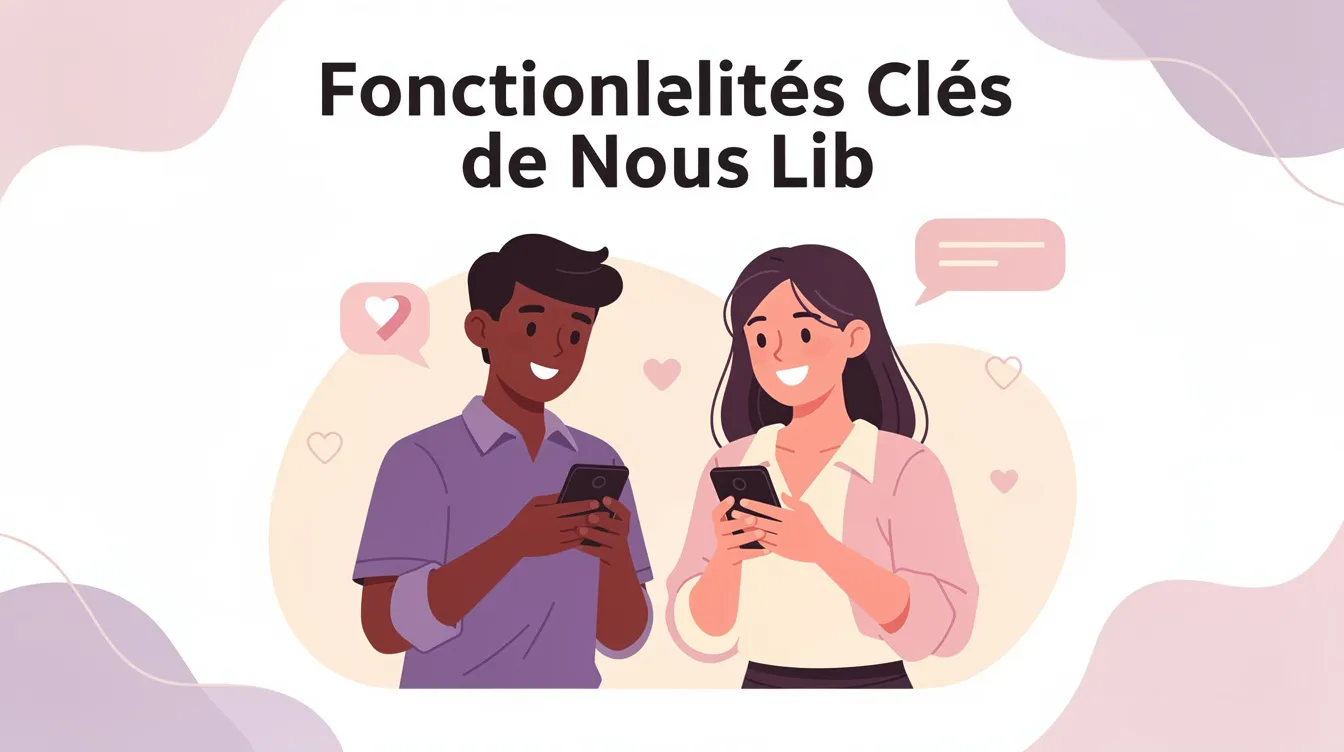 Nous lib : le guide ultime des rencontres sans filtre 1 Fonctionnalités Clés de Nous Lib