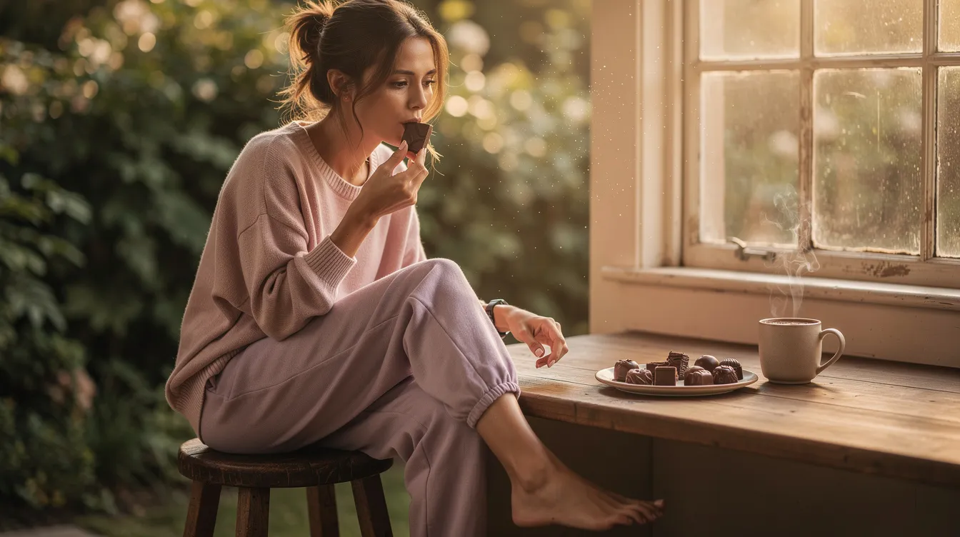 Chocolat et jambes sans repos : un duo à maîtriser